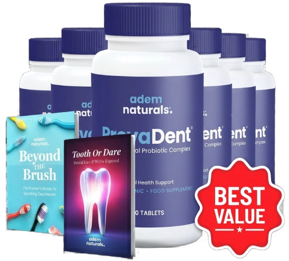 ProvaDent 6 bottles with bonuses — 180-day supply